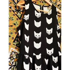 Cat Print/Pattern dress